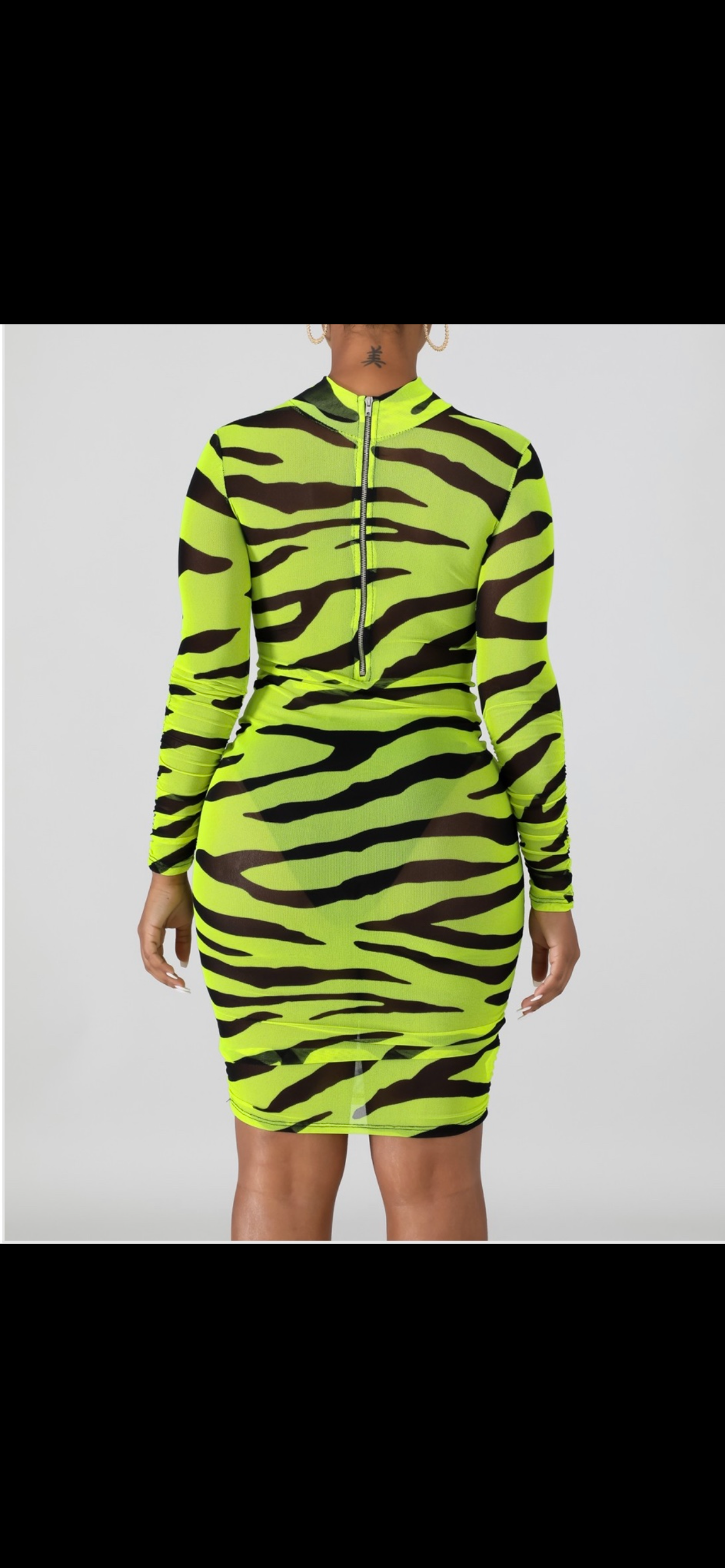 Tiger Stripe Dress
