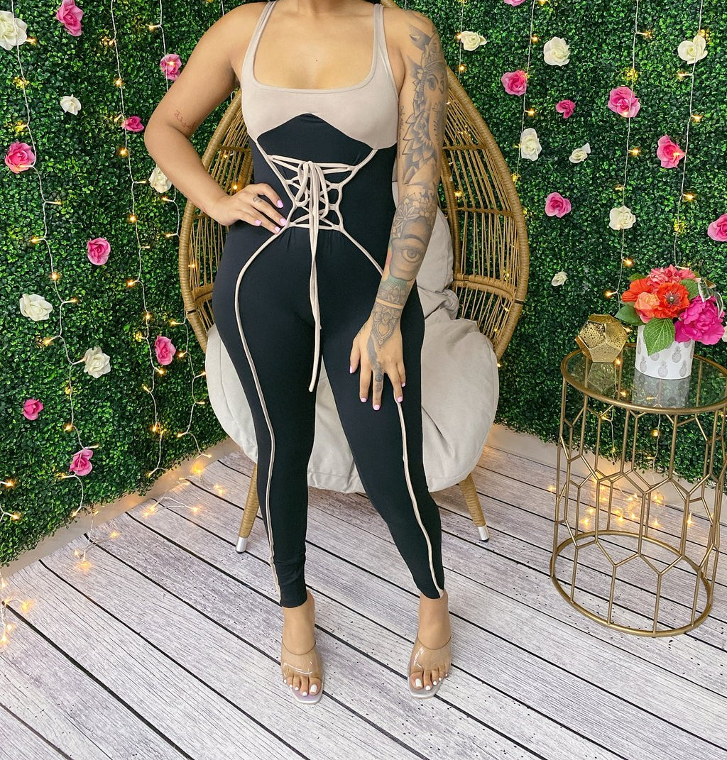 Two Tone Jumpsuit