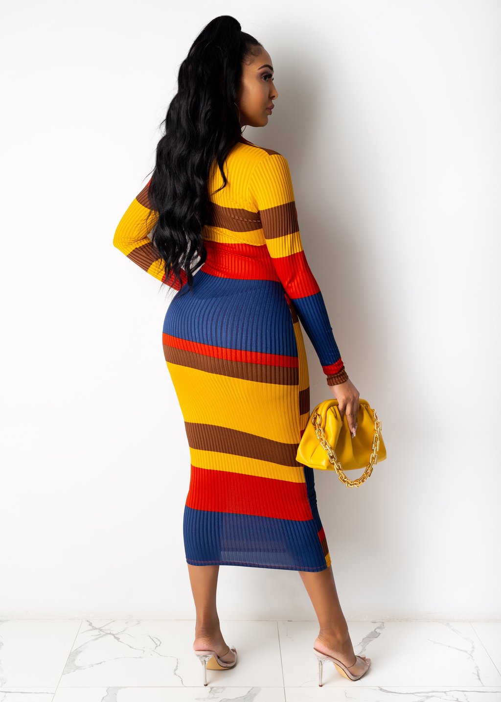 Multi Stripe Dress