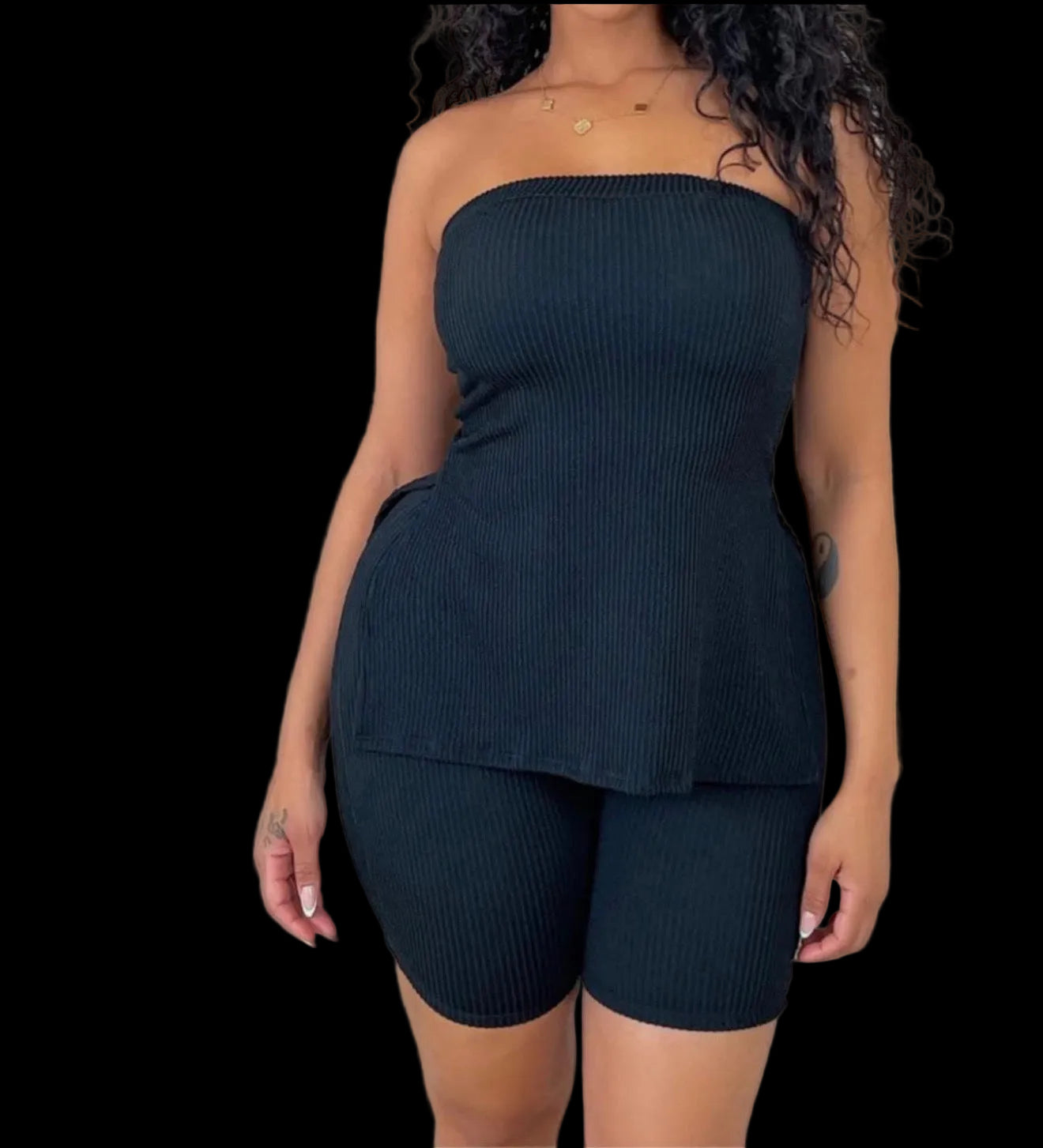 2pc Black Set