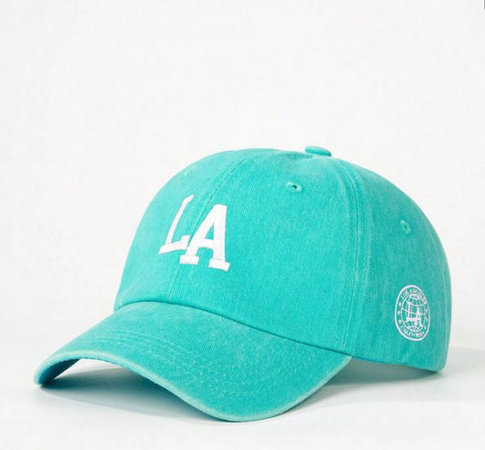 LA- White Logo